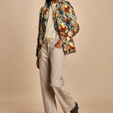 camicia coreana con microstampa JILL P28D0JILL-T4733 S669 massimo alba 