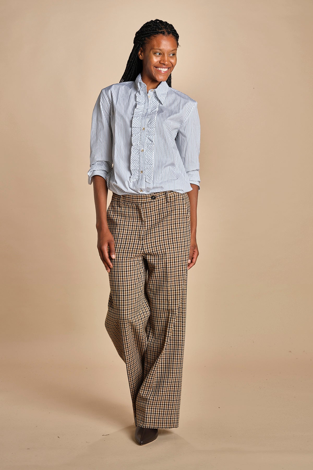 Pantalone in  piedepoule LAMIA P28D0LAMIA-T3258 Q736 massimo alba 