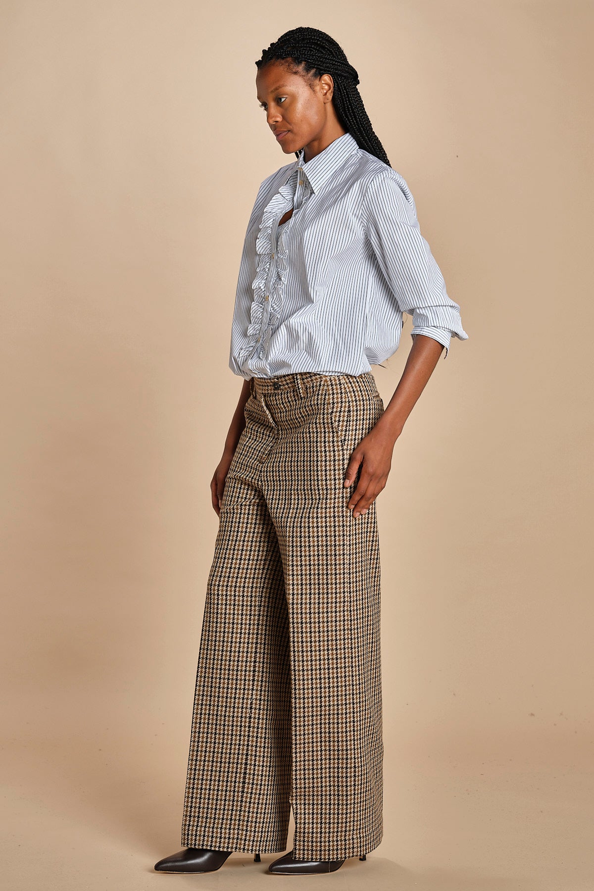 Pantalone in  piedepoule LAMIA P28D0LAMIA-T3258 Q736 massimo alba 