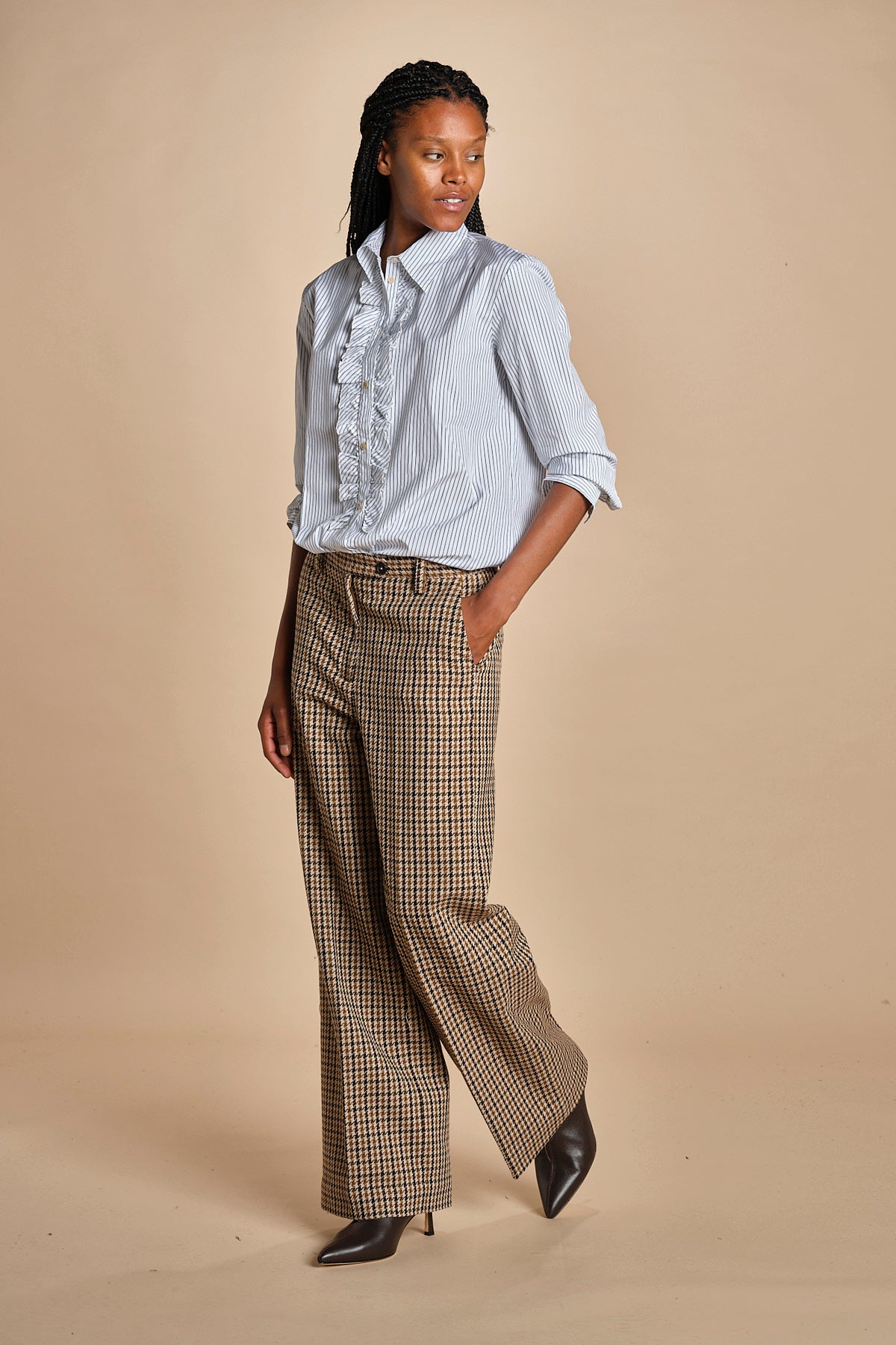 Pantalone in  piedepoule LAMIA P28D0LAMIA-T3258 Q736 massimo alba 
