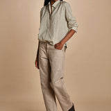 Camicia con microstampa SELMA P28D0SELMA-T4733 S570 massimo alba 