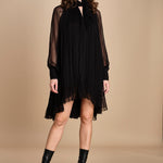 miniabito in voille DOLLY BLACK mes demoiselles 