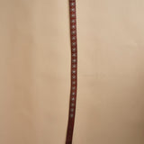cintura con borchie fiore 3003 BRUCIATO milaura 