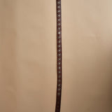 cintura con borchie fiore 3003 MORO milaura 