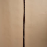 cintura con borchie in acciaio 2.5cm 81125 MORO milaura 