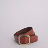 Cintura fibbia ottone 93340 CUOIO milaura 