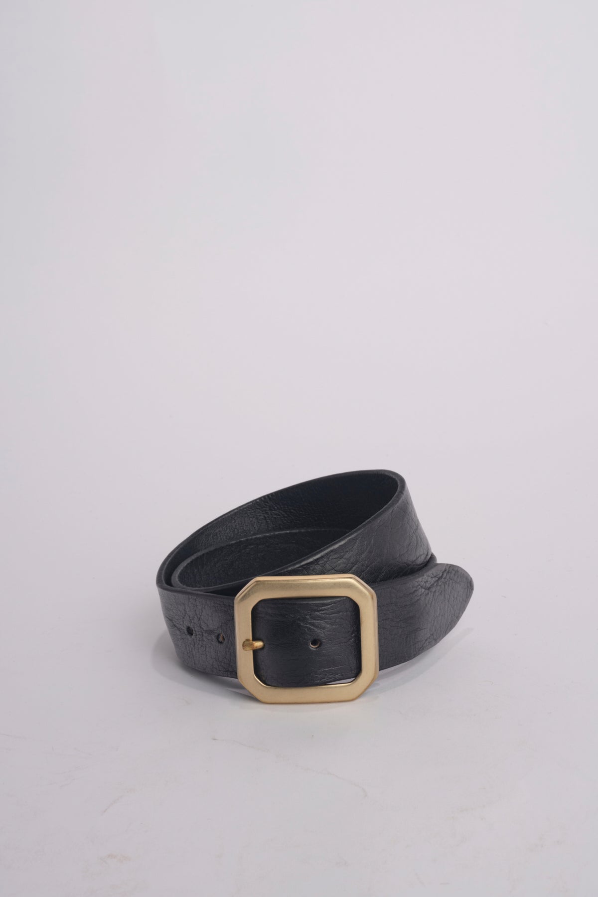 cintura fibbia ottone 93340 NERO milaura 