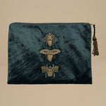 bustina con 3 api C18P043 GREY BLU milaura 