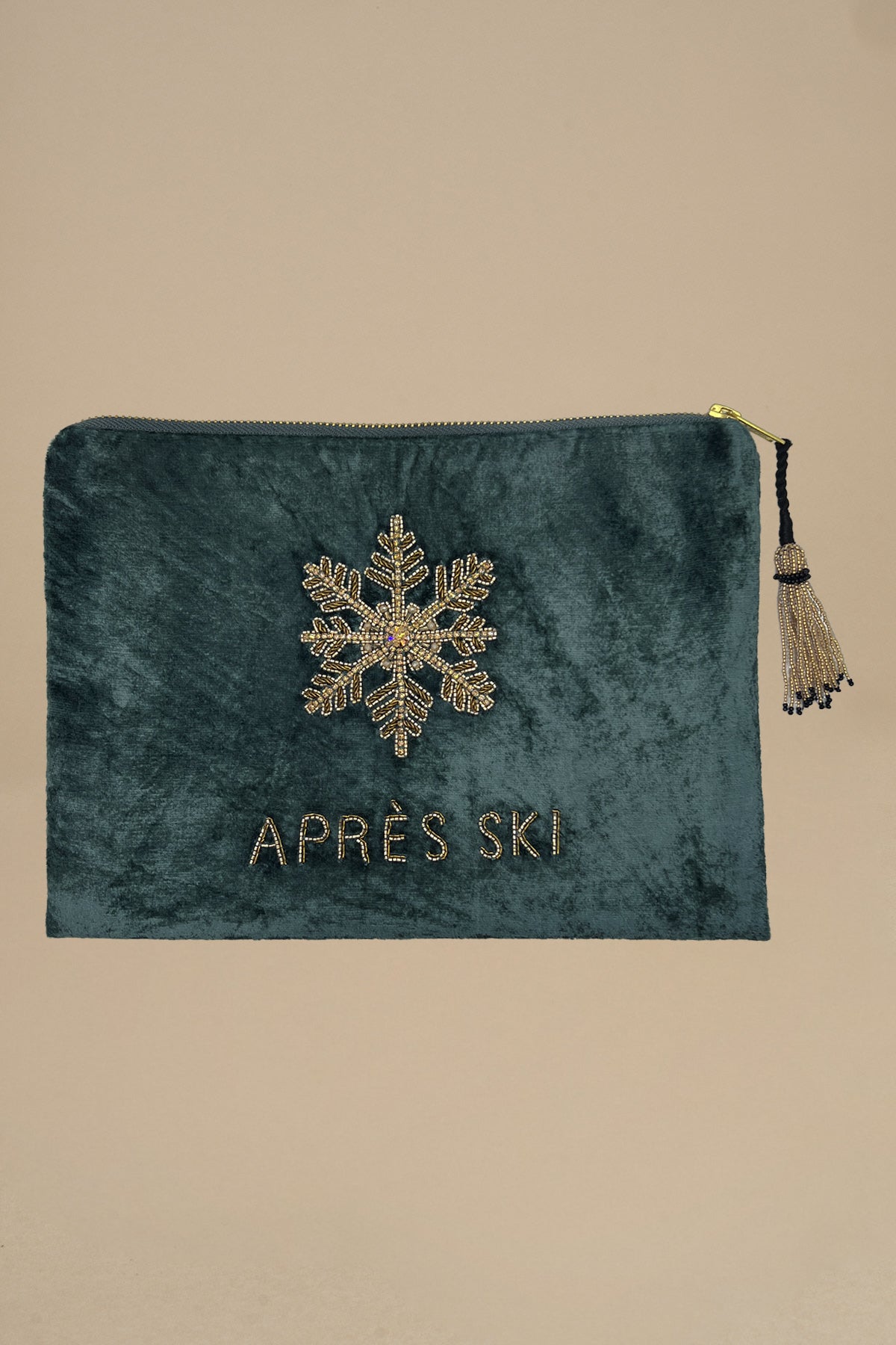 bustina con  fiocco di neve C25P0814 GREY BLUE GOLD milaura 