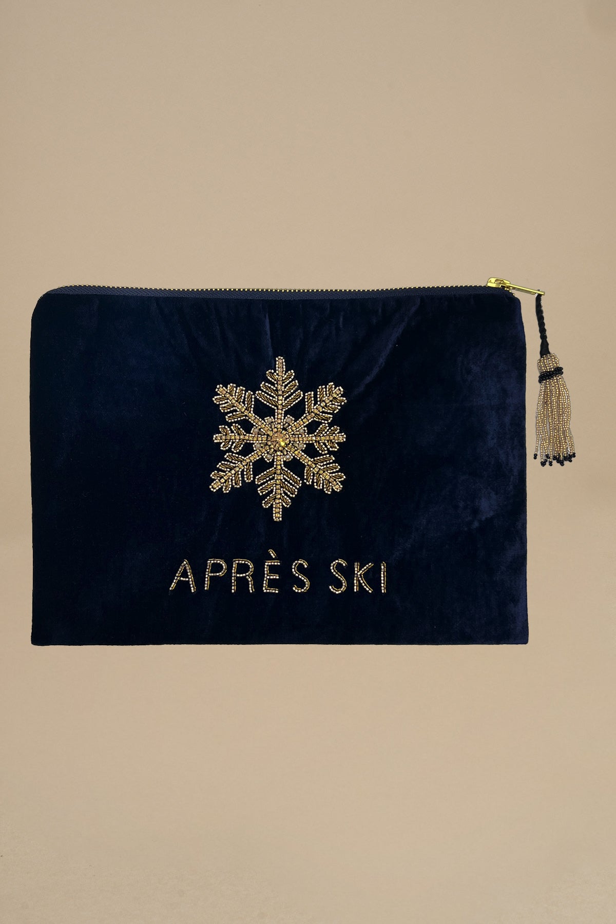 bustina con  fiocco di neve C25P0814 NAVY GOLD milaura 