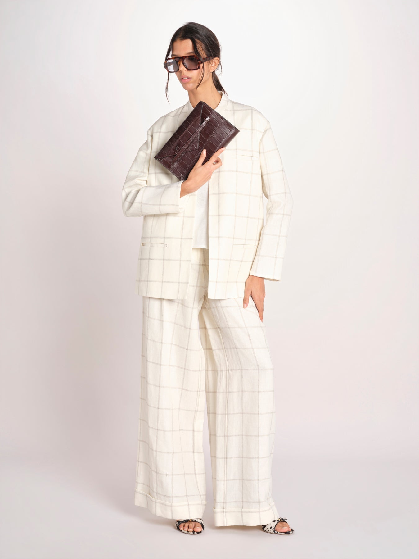 cluth in coccodrillo CLUTCH MORO milaura 