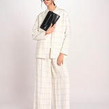 clutch in coccodrillo CLUTCH NERO milaura 
