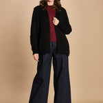 Cardigan ovetto D2200518 NERO milaura 