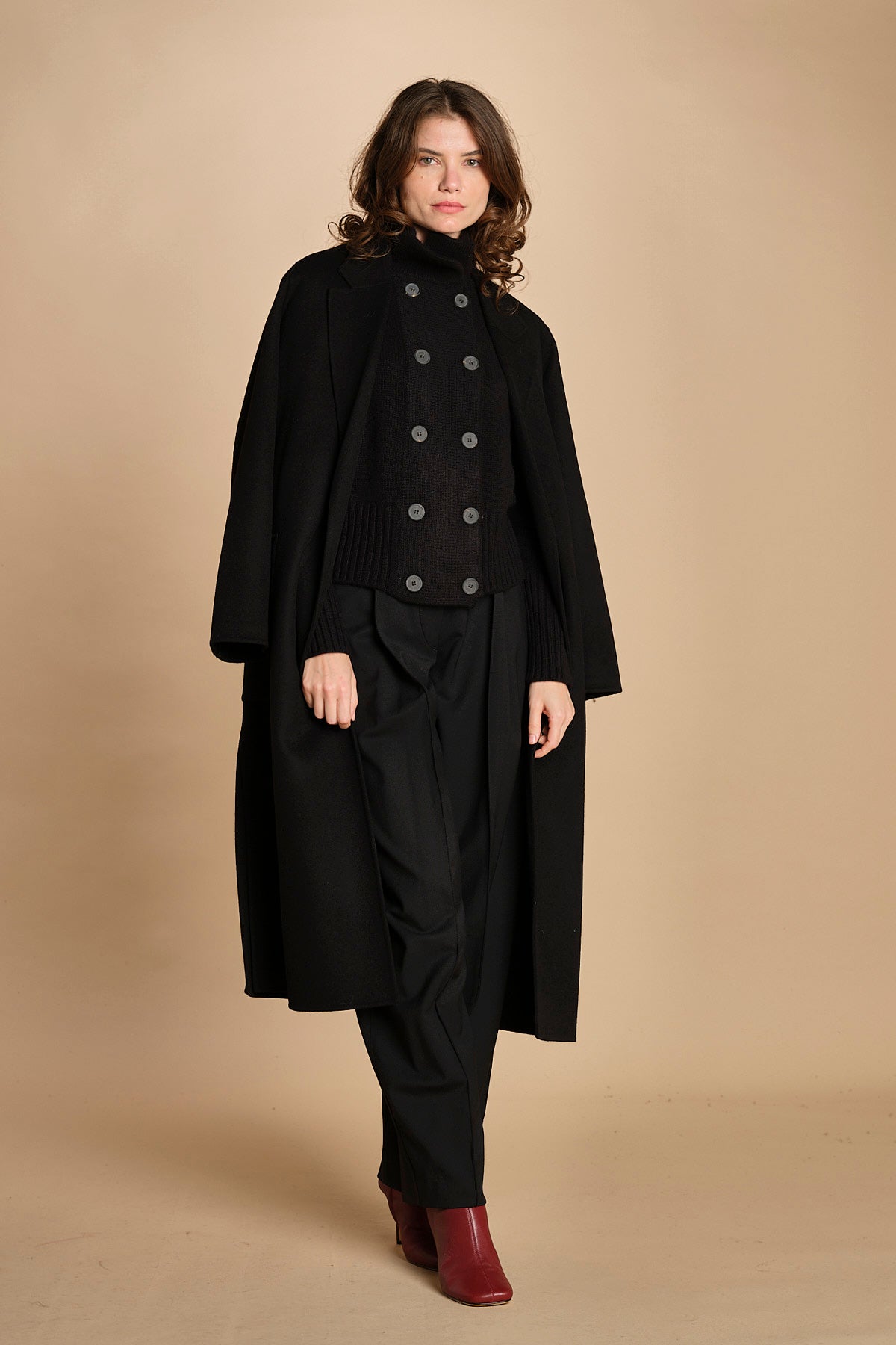 Giubbottino doppiopetto D2300698 NERO milaura 