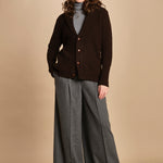 cardigan collo a scialle D251016S 220036 T.MORO milaura 