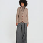 cardigan collo a scialle D251016S 4429 CUMINO milaura 