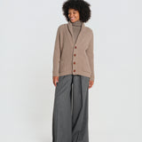cardigan collo a scialle D251016S 4429 CUMINO milaura 