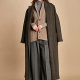 cardigan collo a scialle D251016S 4429 CUMINO milaura 