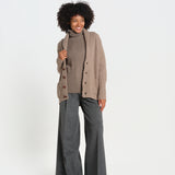cardigan collo a scialle D251016S 4429 CUMINO milaura 