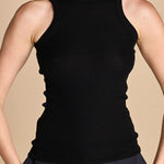 top americano a costine in lana merino LAU28 E14035 milaura 