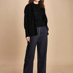 top americano a costine in lana merino LAU28 E14035 milaura 