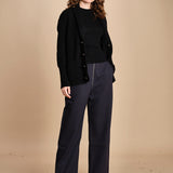 top americano a costine in lana merino LAU28 E14035 milaura 