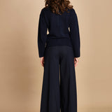 maglia mezza zip MIL14 25030 BLU milaura 
