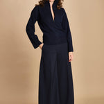 maglia mezza zip MIL14 25030 BLU milaura 