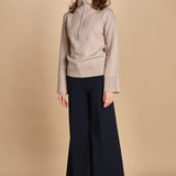 maglia mezza zip MIL14 25468 JUTE milaura 