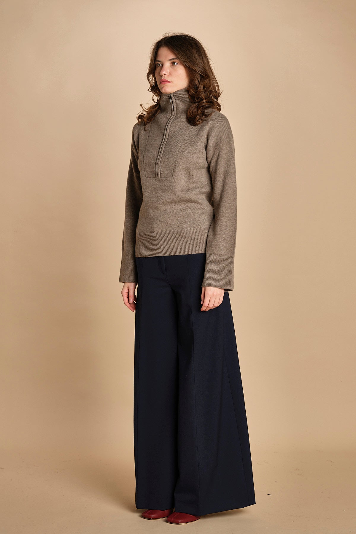 maglia mezza zip MIL14 25831 CUMINO milaura 