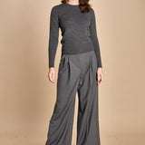 girocollo basic MIL46 25024 GRIGIO SC milaura 