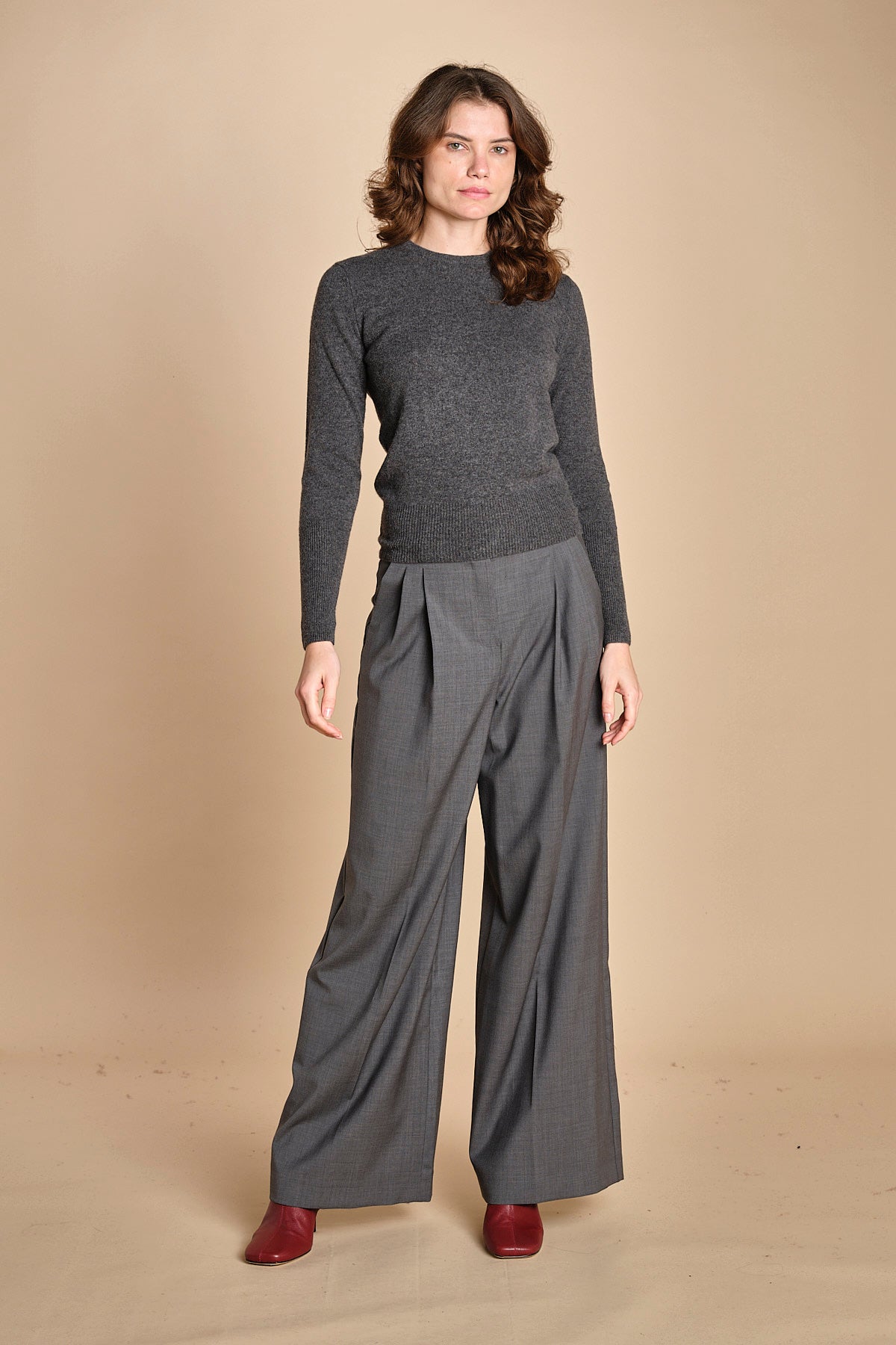 girocollo basic MIL46 25024 GRIGIO SC milaura 