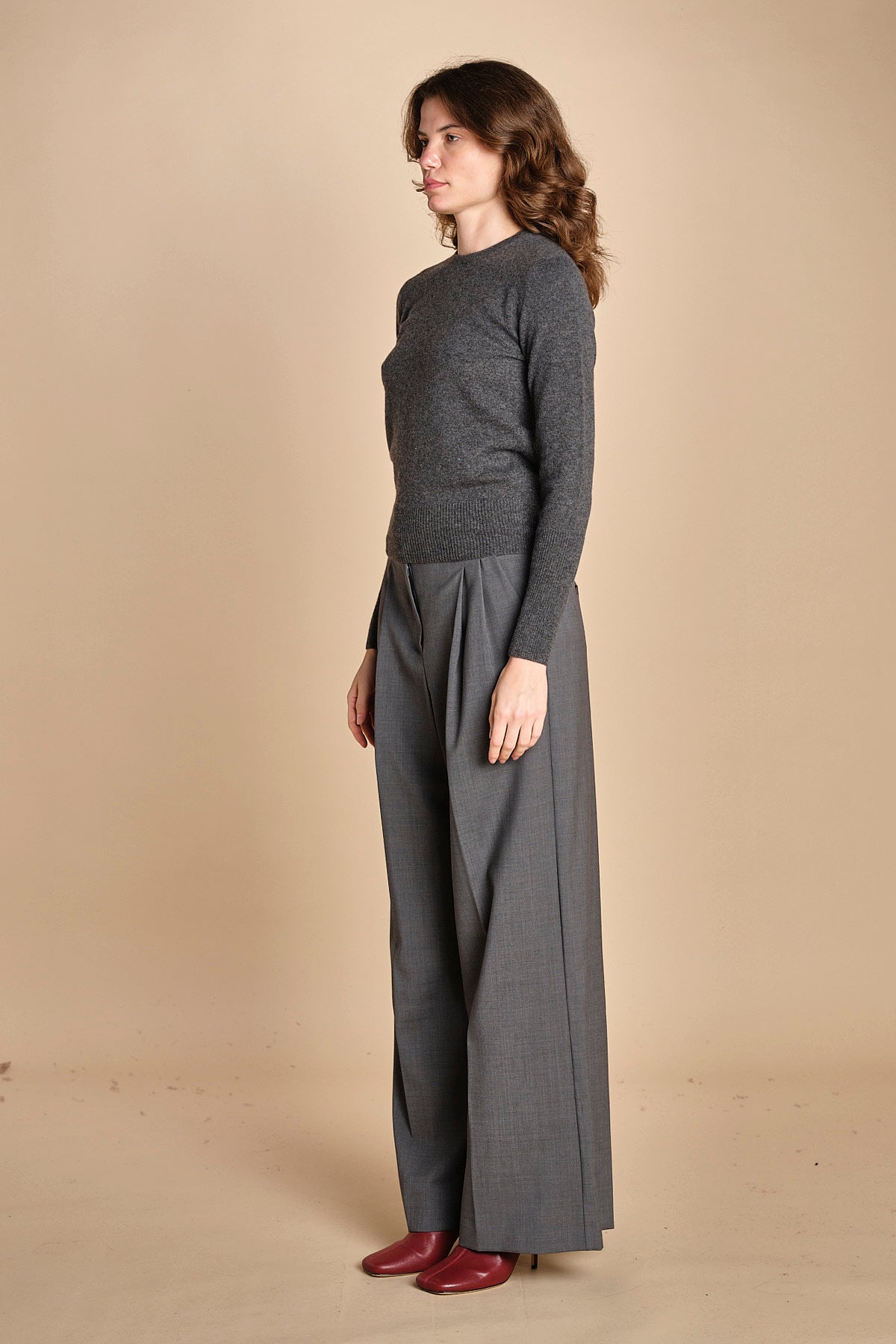 girocollo basic MIL46 25024 GRIGIO SC milaura 