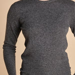 girocollo basic MIL46 25024 GRIGIO SC milaura 