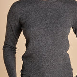 girocollo basic MIL46 25024 GRIGIO SC milaura 