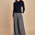 girocollo basic MIL46 25030 BLU milaura 