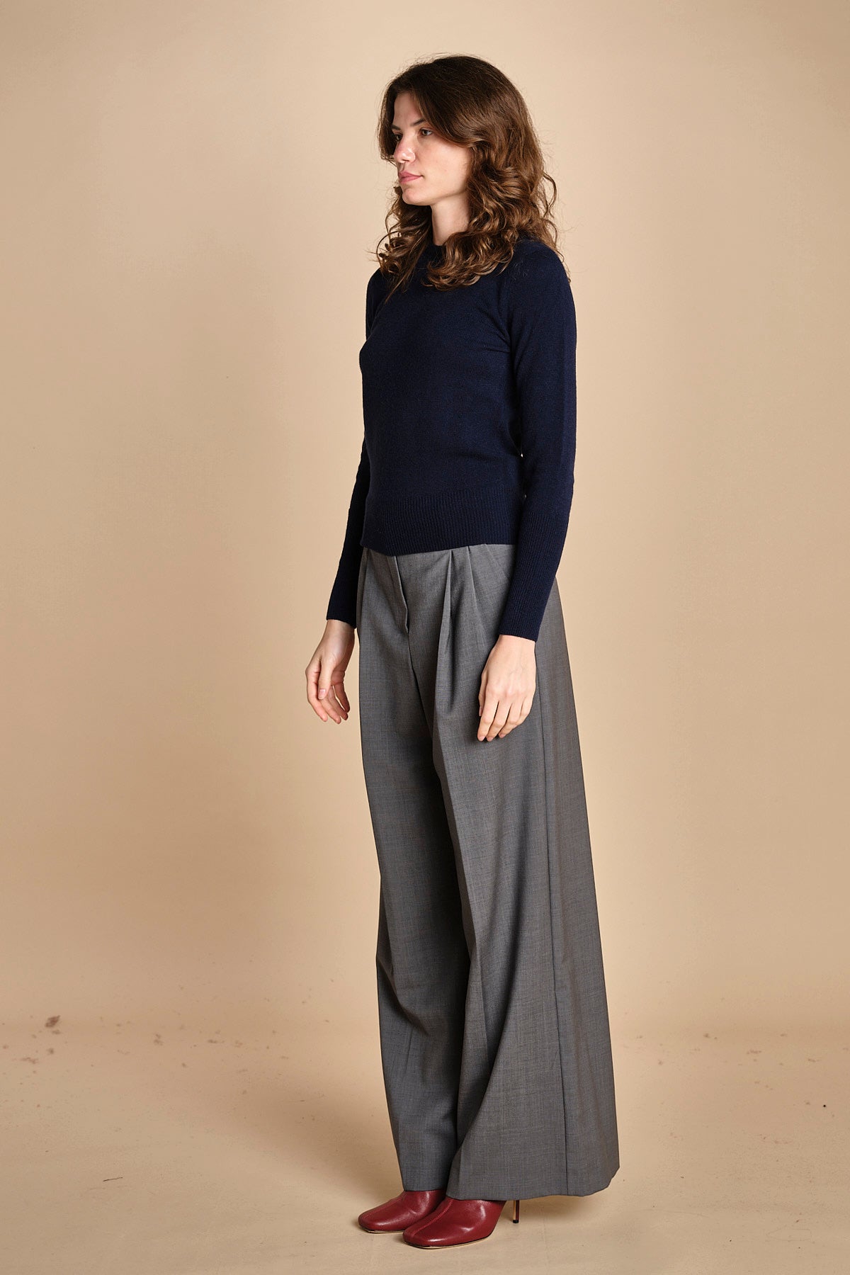 girocollo basic MIL46 25030 BLU milaura 