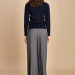 girocollo basic MIL46 25030 BLU milaura 
