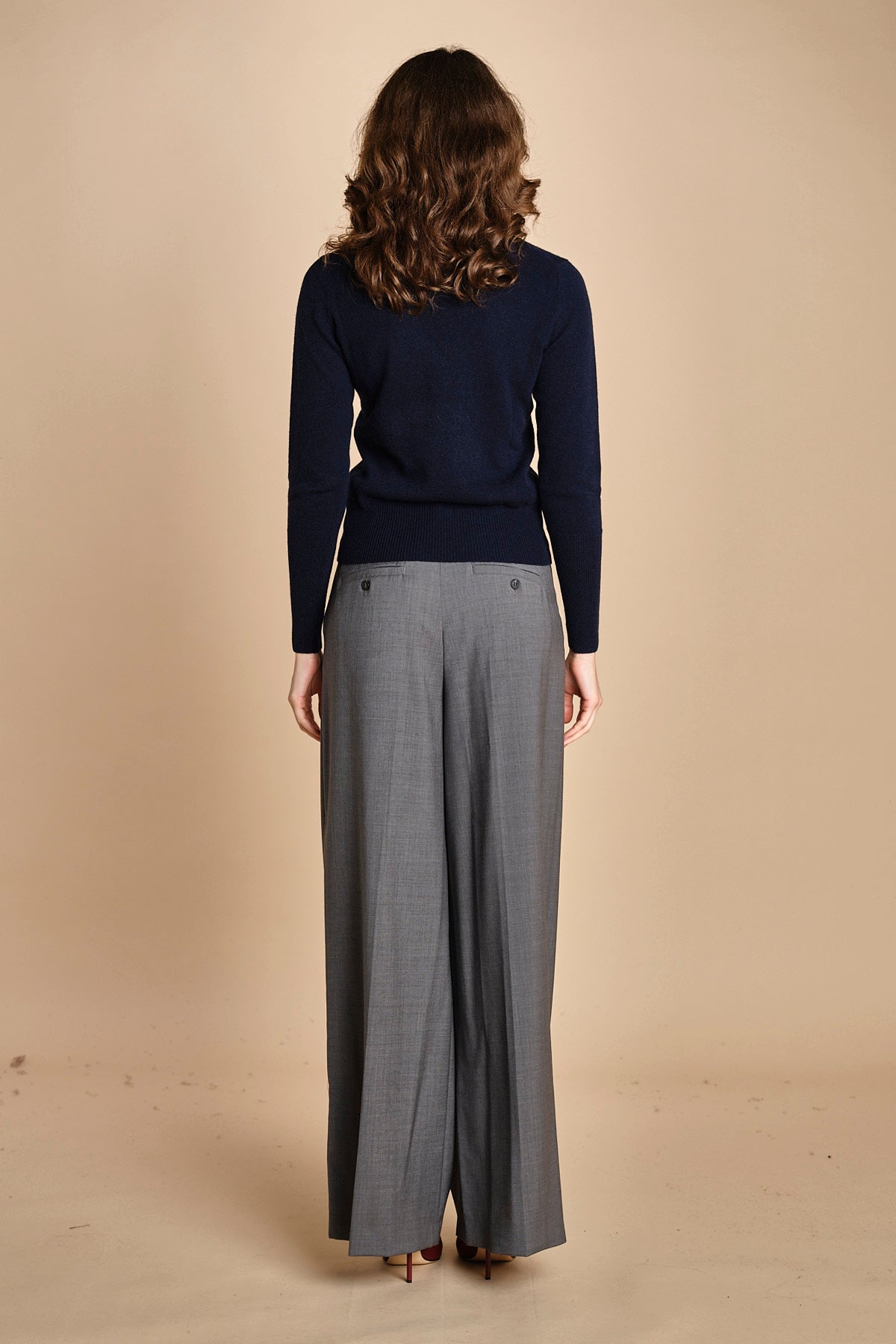 girocollo basic MIL46 25030 BLU milaura 
