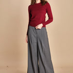 girocollo basic MIL46 25040 BORDEAUX milaura 
