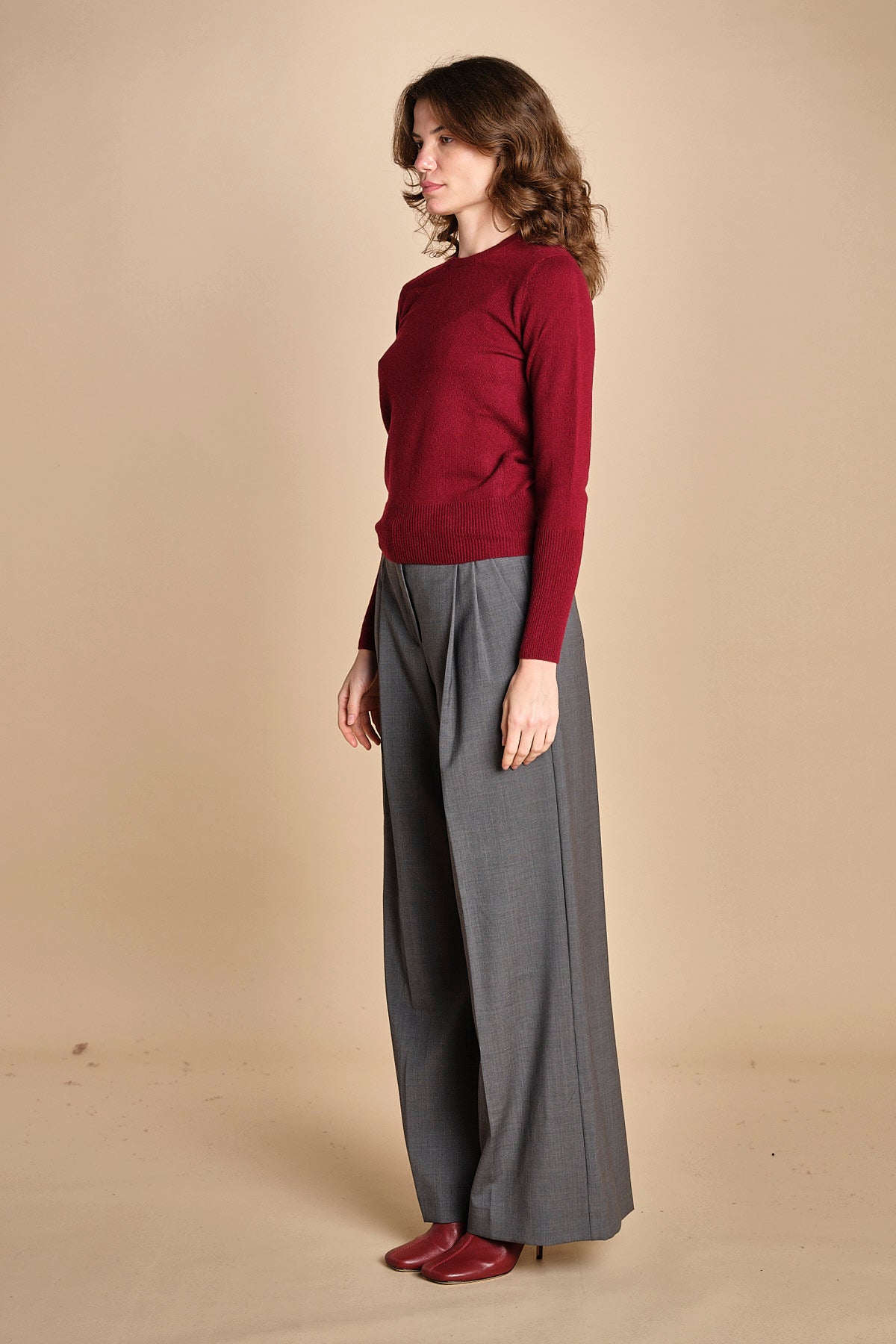 girocollo basic MIL46 25040 BORDEAUX milaura 