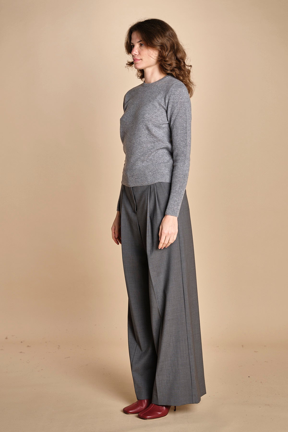 girocollo basic MIL46 25203 GRIGIO CH milaura 