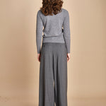 girocollo basic MIL46 25203 GRIGIO CH milaura 