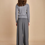 girocollo basic MIL46 25203 GRIGIO CH milaura 