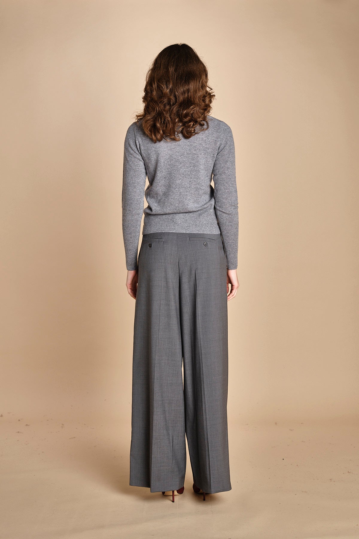 girocollo basic MIL46 25203 GRIGIO CH milaura 