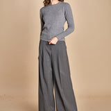 girocollo basic MIL46 25203 GRIGIO CH milaura 