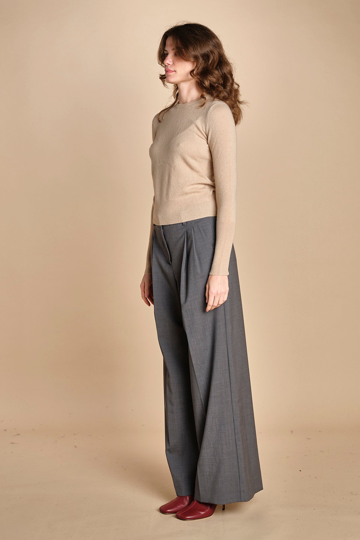 girocollo basic MIL46 25565 BEIGE milaura 
