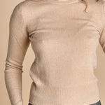 girocollo basic MIL46 25565 BEIGE milaura 