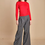 girocollo basic MIL46 25726 ROSSO milaura 
