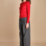 girocollo basic MIL46 25726 ROSSO milaura 